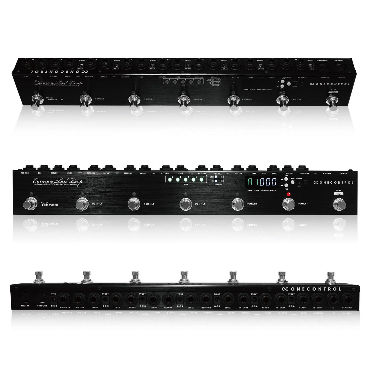 One Control Caiman Tail Loop（スイッチャー中古） One Control Caiman Tail Loop プログラマブルスイッチャー ワン