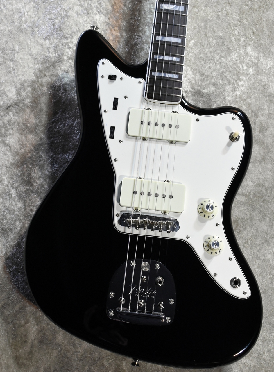 Fender FSR American Vintage II 1966 Jazzmaster 3A Flame MHC Black