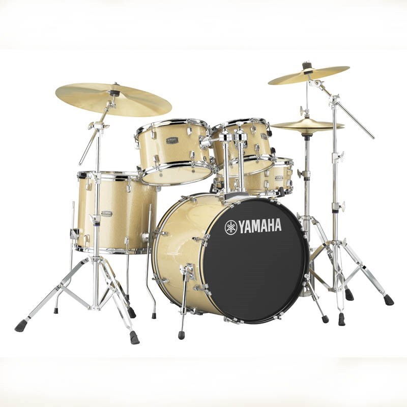 【超美品】LPバタドラムセット（スタンド＆ケース付き） Pearl MT564/C-D #752 Matte Asphalt Black ドラムセット