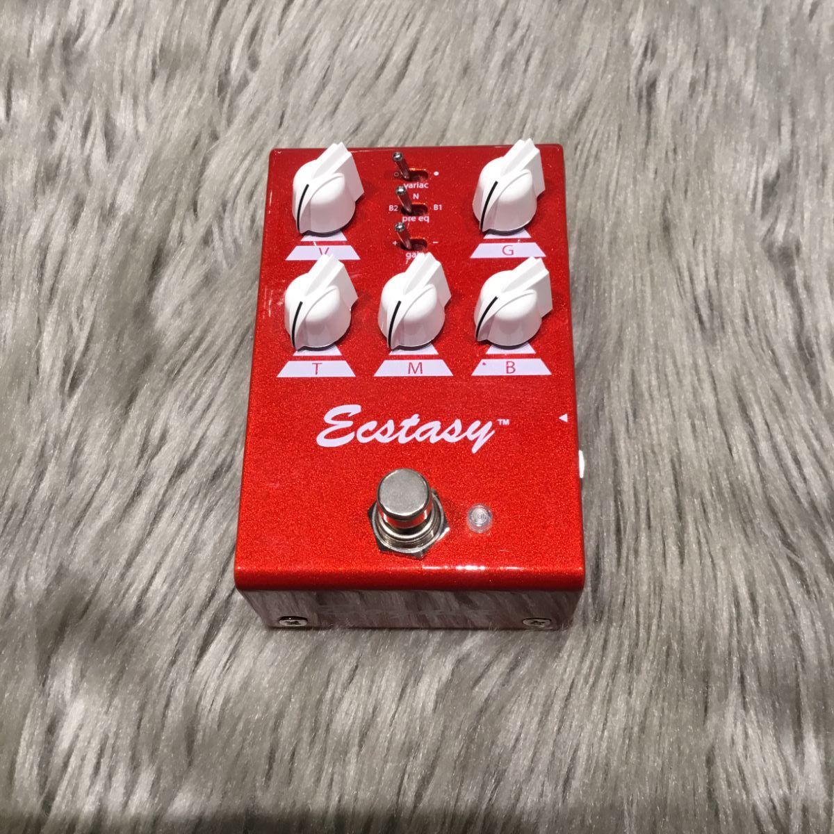 適当な価格 Bogner ecstasy RED mini ディストーションペダル ギター