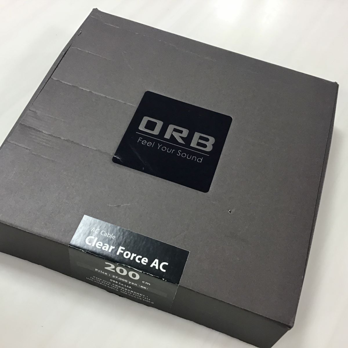 ORB Audio ClearForceAC 2m 電源ケーブル オーディオ用ACケーブル ...