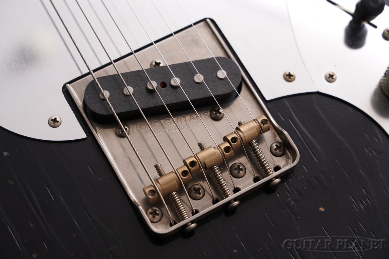 Novo Guitars SERUS T Custom -Bull Black Medium Distress-【2025年