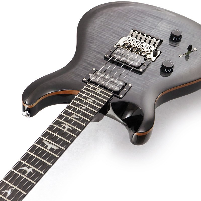 ☆PRS SE☆CUSTOM 24 Chacoal Burst Lefty 左用 フレイムメイプル