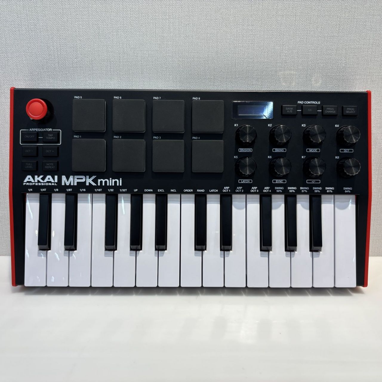 Akai MIDIキーボード コントローラー MPK mini mk3 グレー AKAI MPK