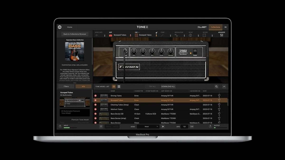 IK Multimedia TONEX Pedal Bass Edition ベース用エフェクター【梅田