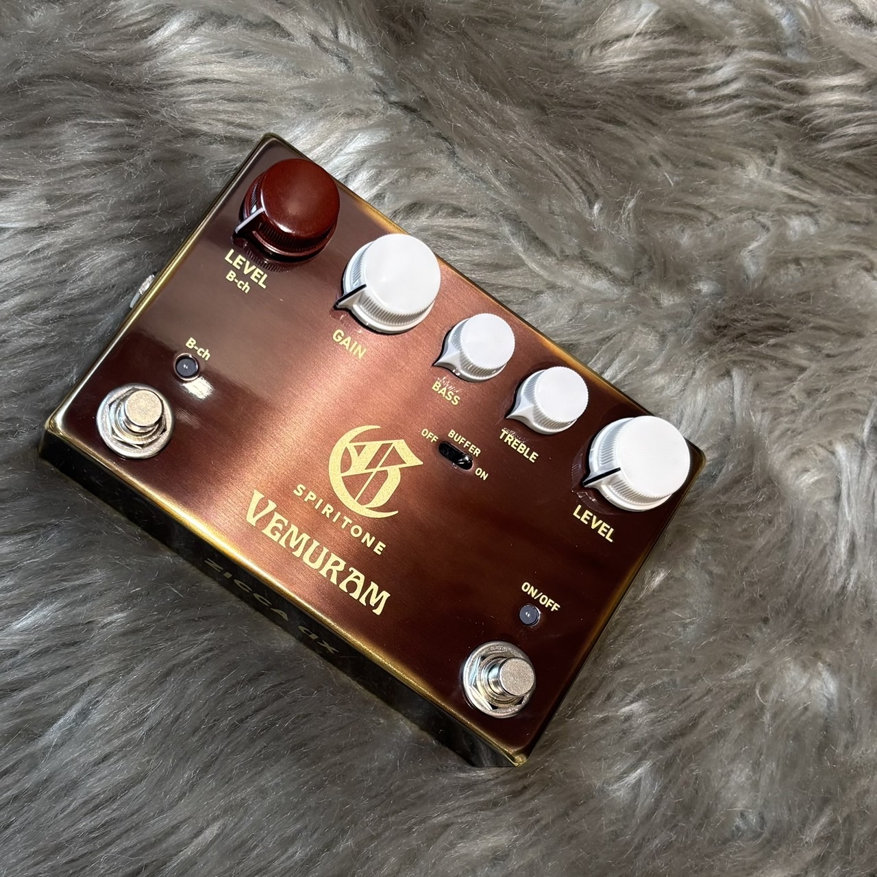 VEMURAM SPIRITONE Charシグネチャー オーバードライブペダル ベムラム