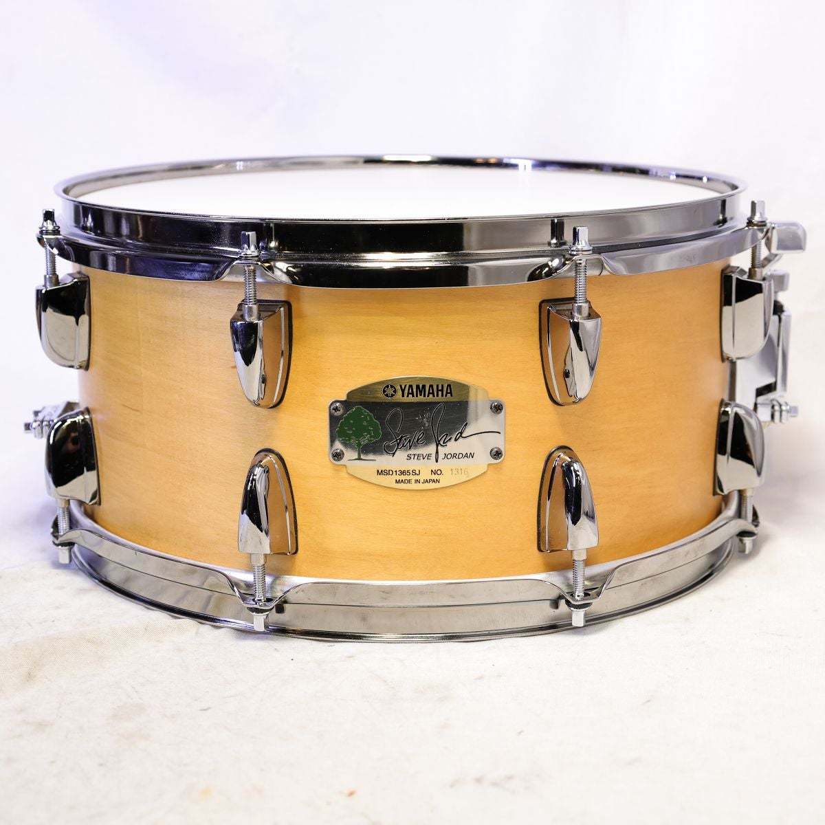 YAMAHA MSD1365SJ Steve Jordan Signeture Snare 13×6.5 ヤマハ スネア