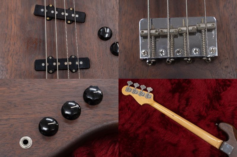 【オーダー品】MOON JJ-4 Walnut Fretless 【ロゴなし】 オーダー品】MOON JJ-4 Walnut Fretless 【ロゴなし】