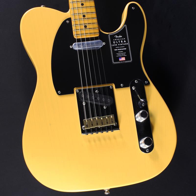 ギター Fender American Ultra Luxe Telecaster Fender American Ultra Luxe Telecaster MN - 2-Tone Sunburst