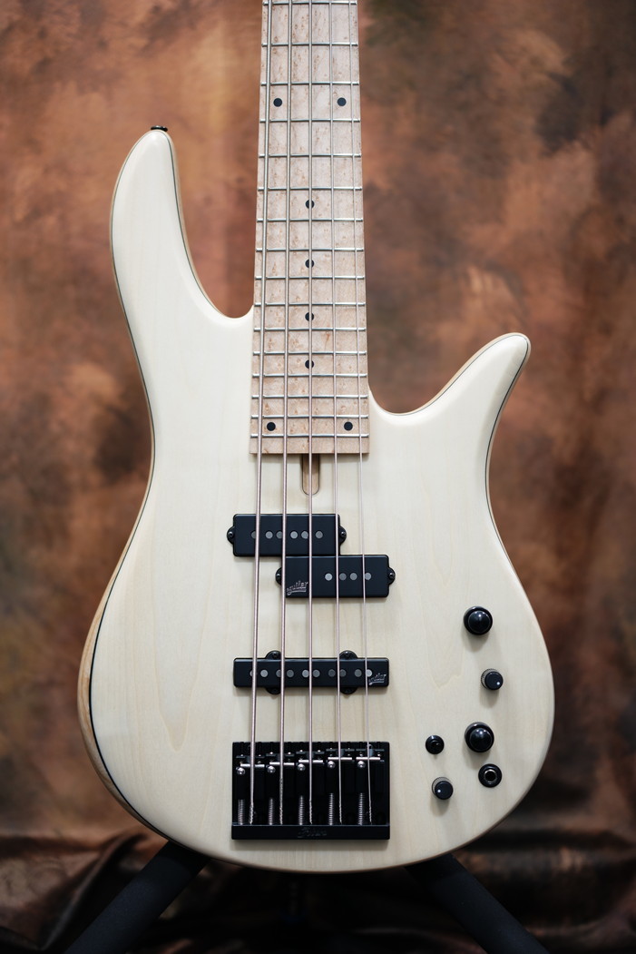 Fodera Monarch 5 Standard Special Ivory Wood