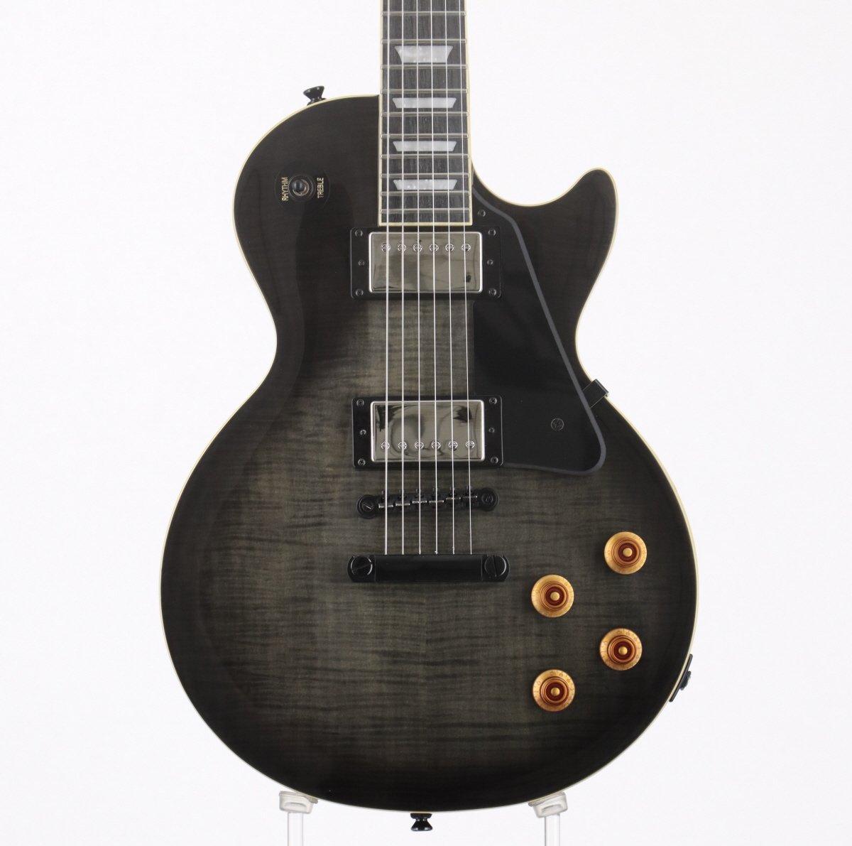 Epiphone Les Paul Standard Plus Pro Trans Black Black