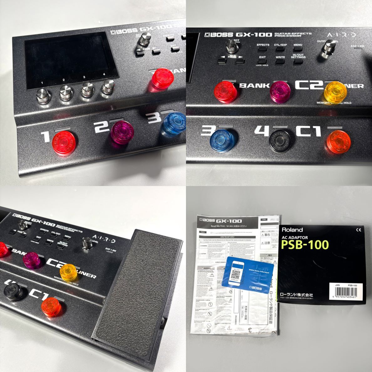 BOSS 【箱無アウトレット】GX-100 マルチエフェクター ACアダプター同
