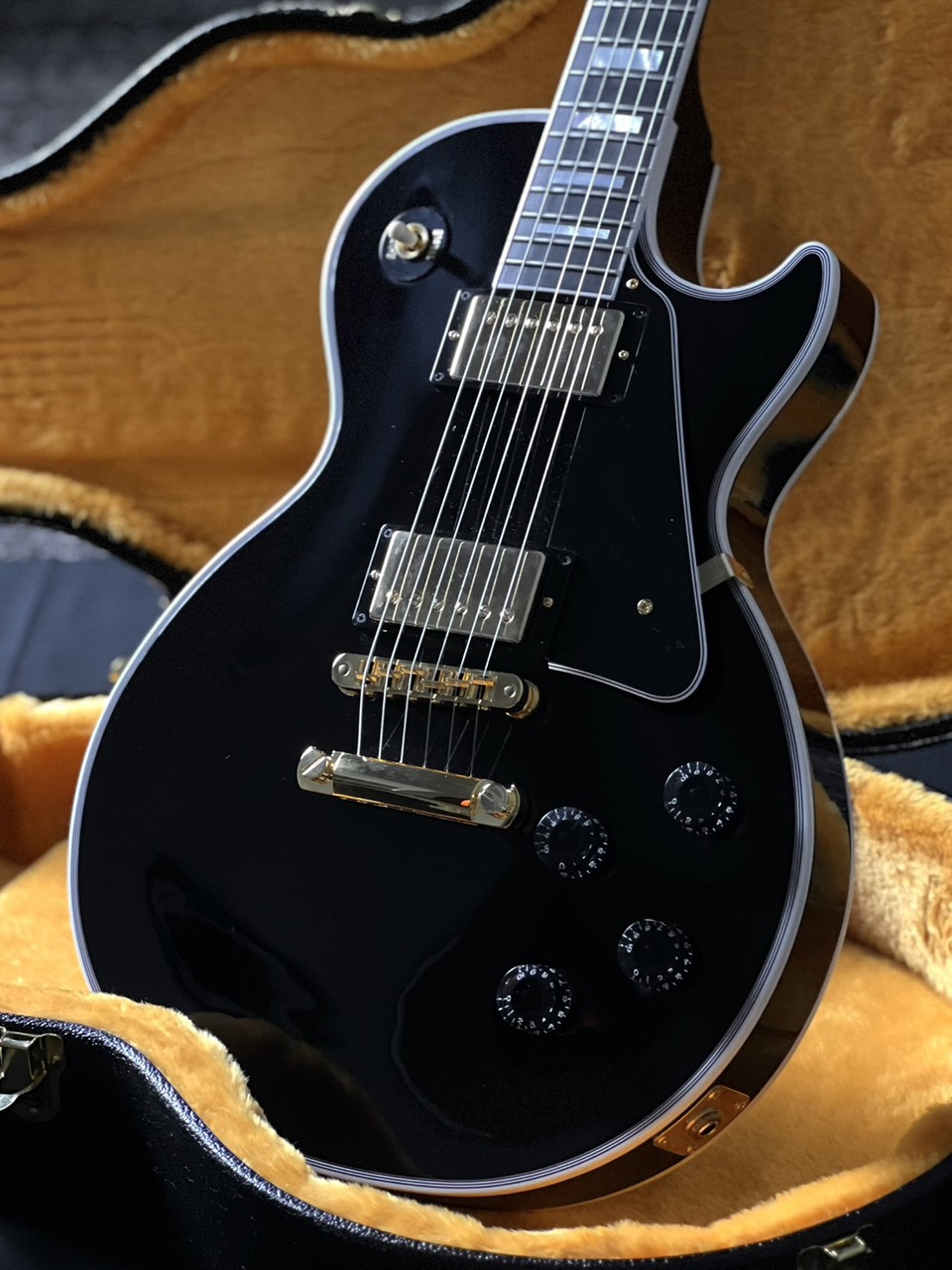 Gibson Les Paul Custom w/ Ebony Fingerboard Gloss Ebony【S/N