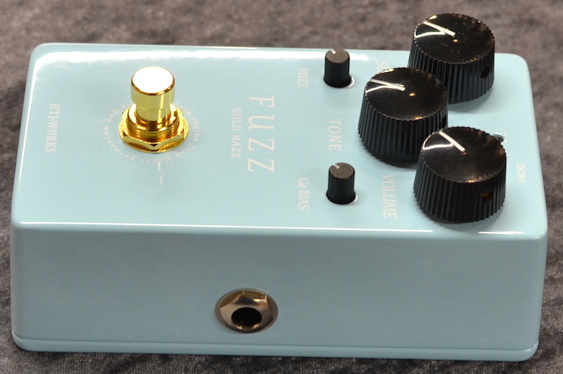 HTJ-WORKS GOLD HAZE FUZZ -Gelmanium & Silicon engine ～Light Blue