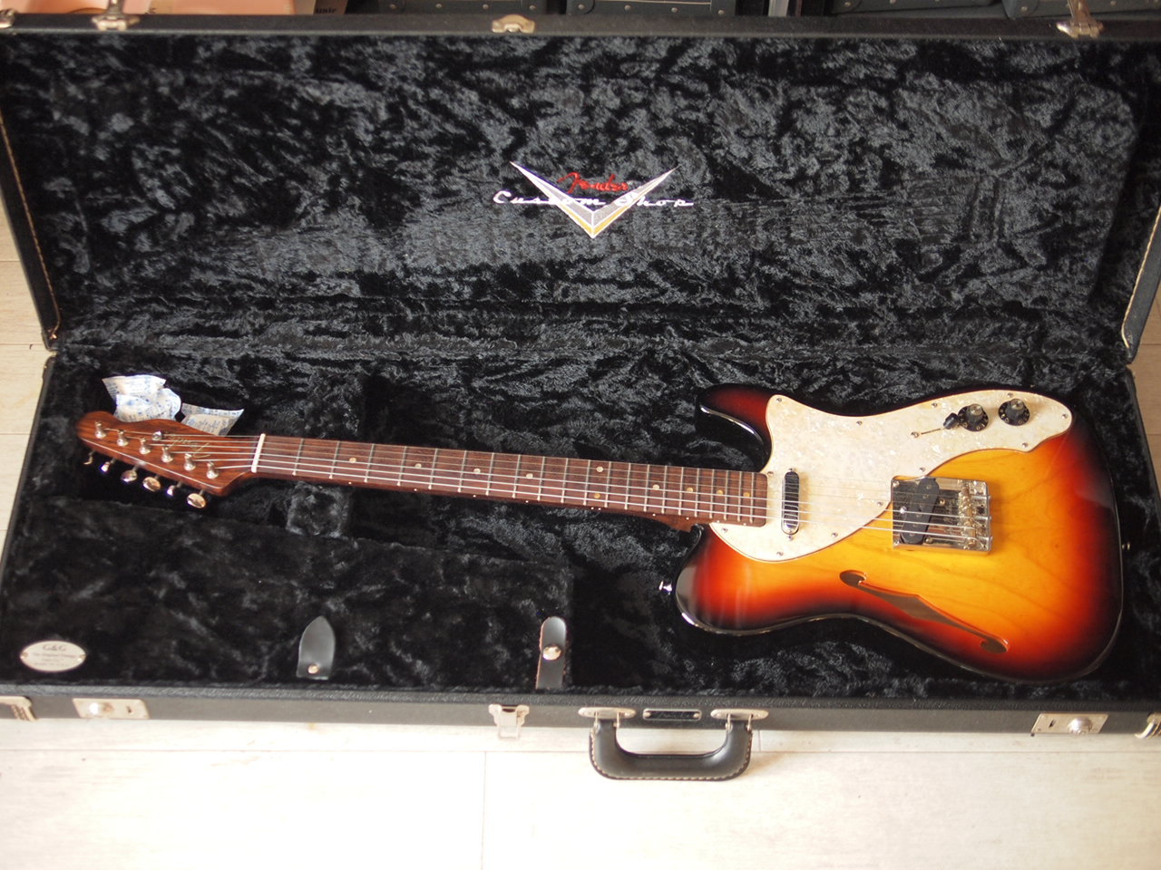 WARMOTH Custom Rosewood Neck Thinline Telecaster（中古/送料