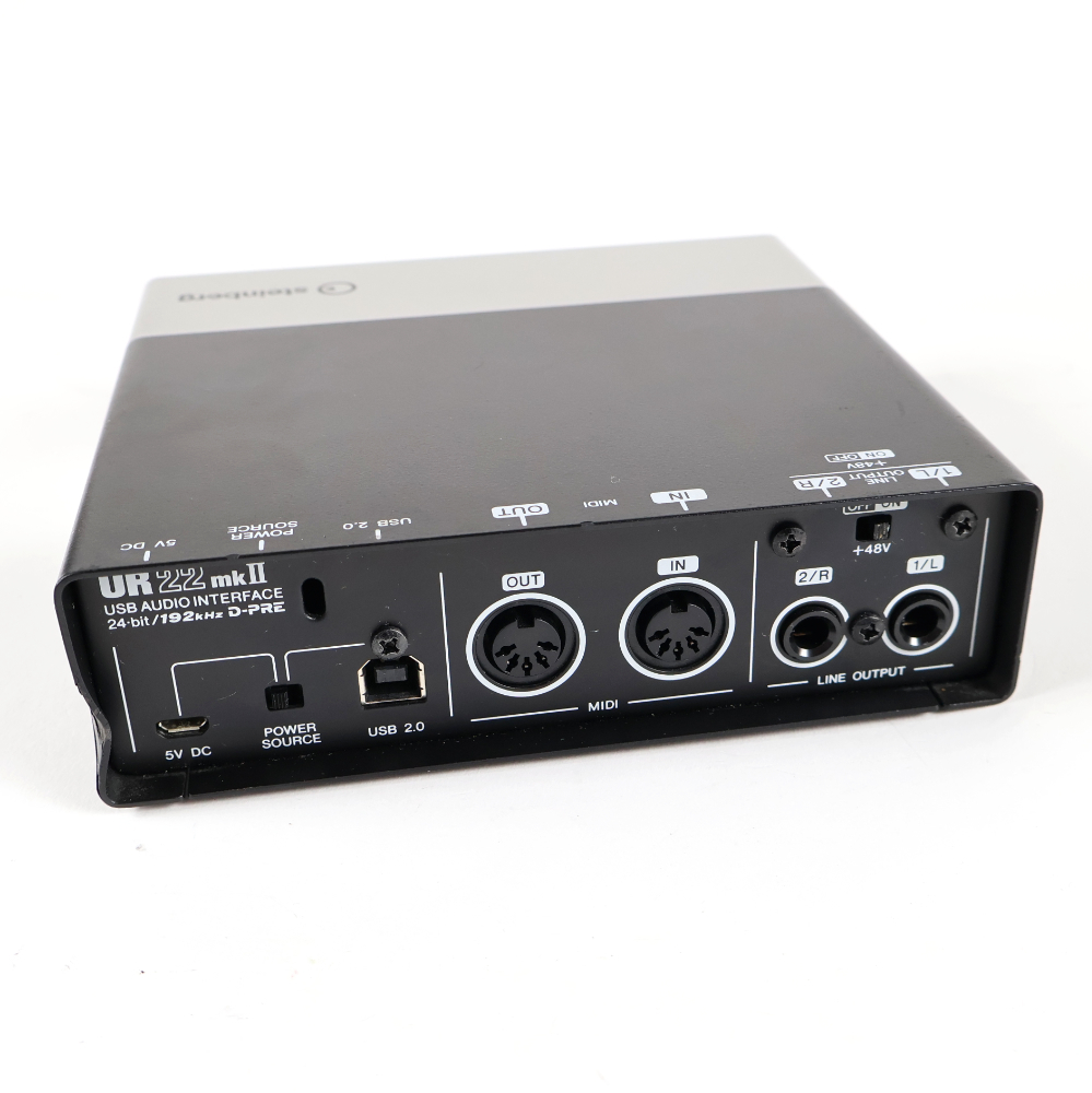 【中古】Steinberg UR22mkII オーディオインタフェース 箱付き 楽天市場】ur22mkii 中古の通販