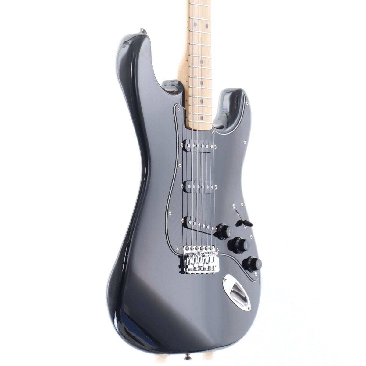 ボ*ブ様 Squier Fender Japan ST72-55アッセンブリーに Fender Japan ST72-55 JV Serial Black 【福岡店】（中古/送料無料