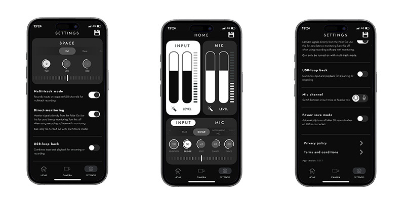 POLAR GO モバイルオーディオインターフェイス BlackstarPOLAR GO《ポータブル・オーディオ・インターフェース