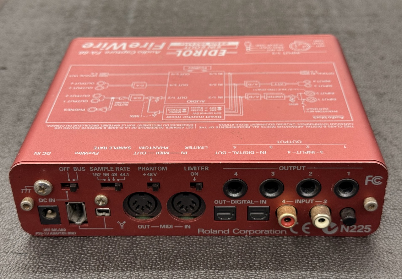 Roland - FA-66 | FireWire AUDIO CAPTURE