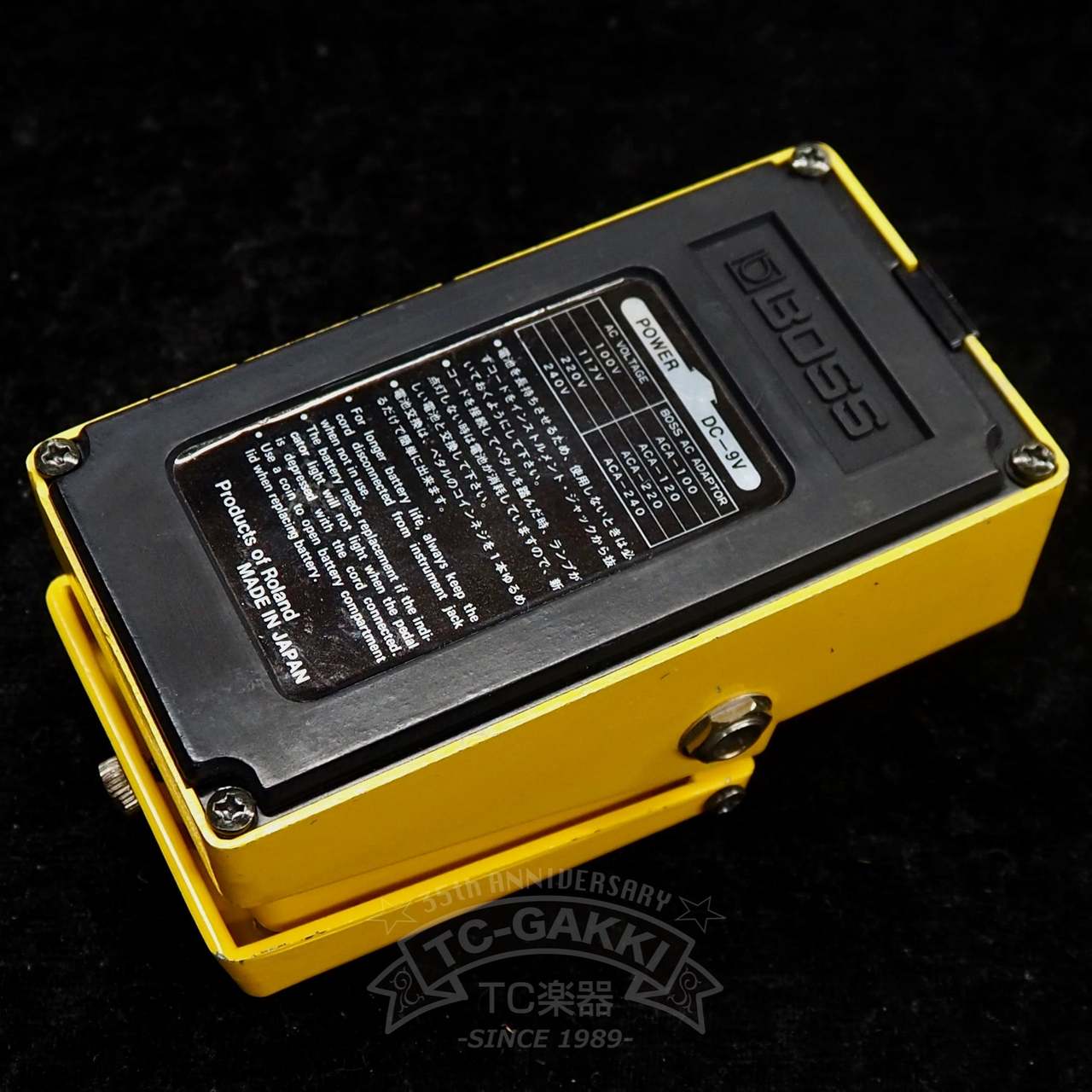 BOSS OD-1 OverDrive 初期 RC3403ADB 銀ネジ OD-1 Over Drive (Silver Screw/JAPAN/RC3403ADB/#6800)