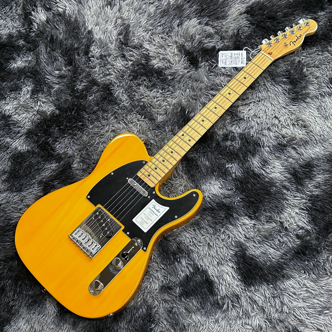 貴重、美品フェントン50年代頃ドットBigベース高さ22.5cm Fender Standard Telecaster Butterscotch Blonde / Maple【2025
