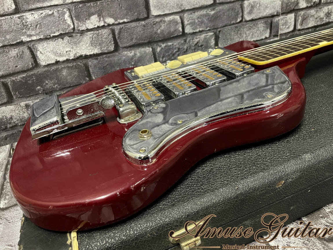 Teisco SS-4L # DARK RED 1960年代製【FUJIFABRIC YAMAUCHI'S GEAR】