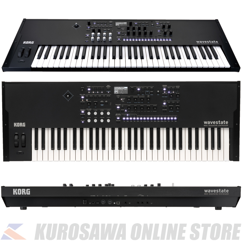 美品 KORG シンセサイザー wavestate ウェーブ シーケンス 古くさ コルグ 