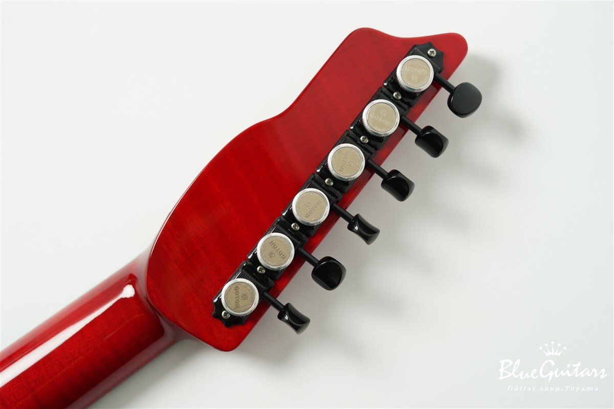 SAITO GUITARS 622 BEYOND Maple Top Model - Trans Red（新品