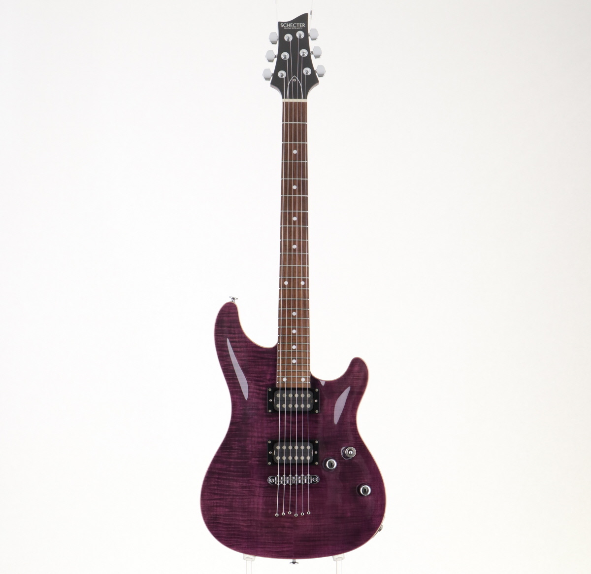 SCHECTER RJ-1-24-TOM See-Thru Purple 【新宿店】（中古/送料無料
