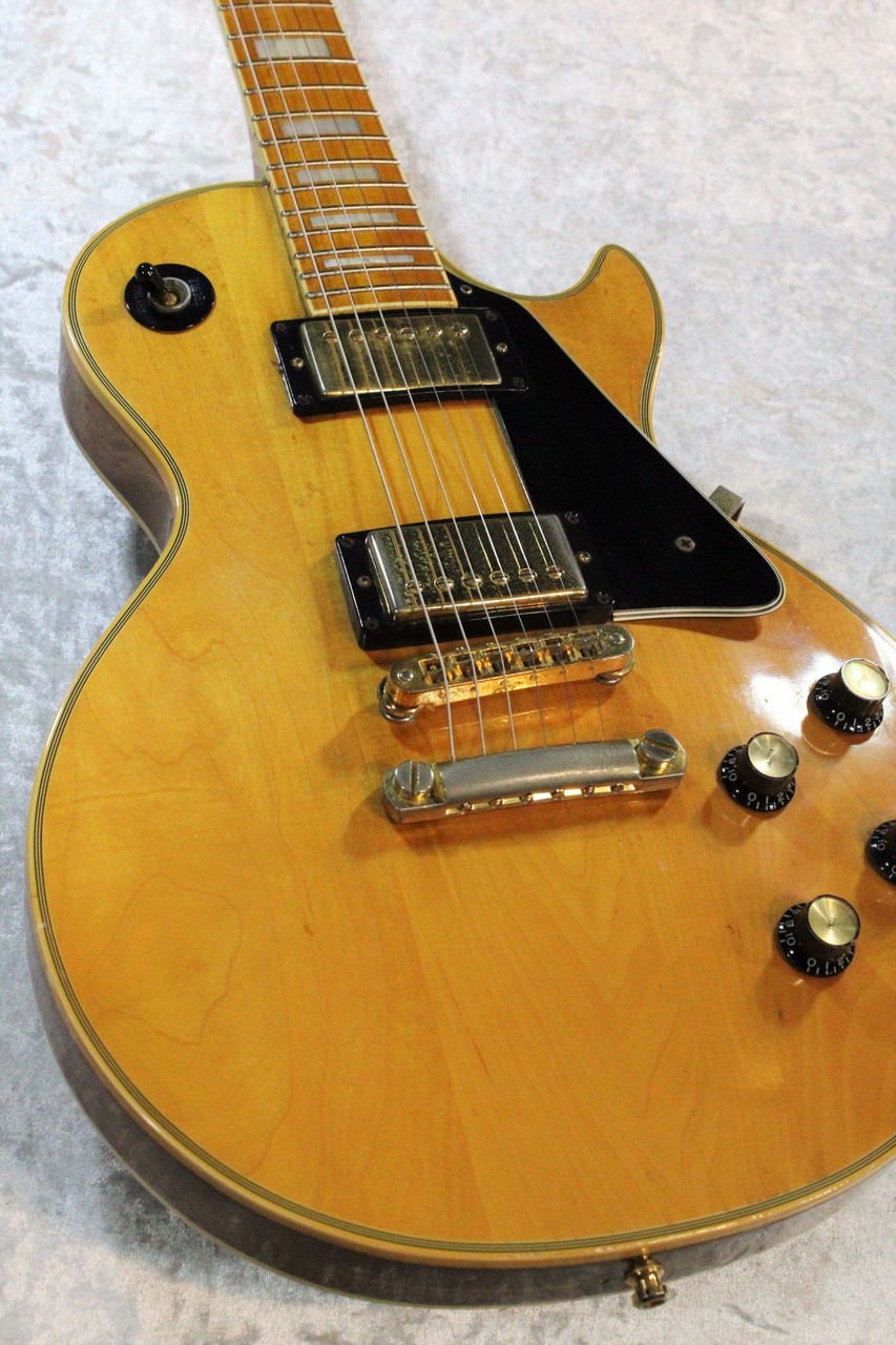 Gibson 1976 Les Paul Custom Natural w/ Maple Fingerboard【4.89kg