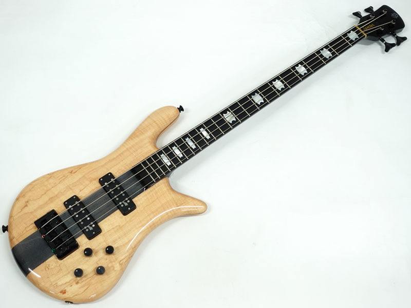 Spector EURO 4 LX SPALTED MAPLE EX-LTD NA/BK LINE（新品/送料無料 