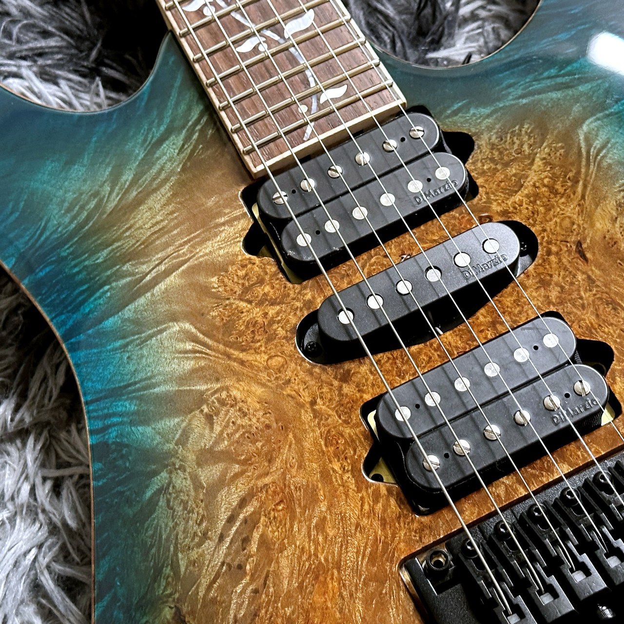 Ibanez j-custom RG8570B-PBB (Paraiba Blue Burst) 【限定モデル