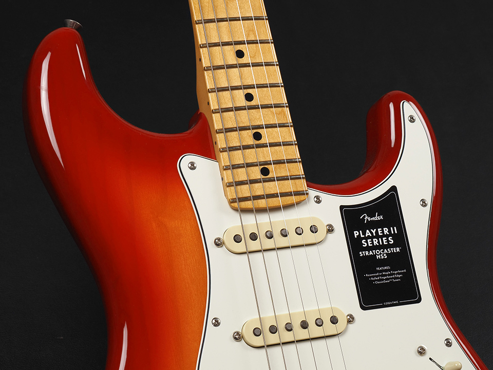 Fender Player II Stratocaster HSS Maple Fingerboard ~Aged Cherry