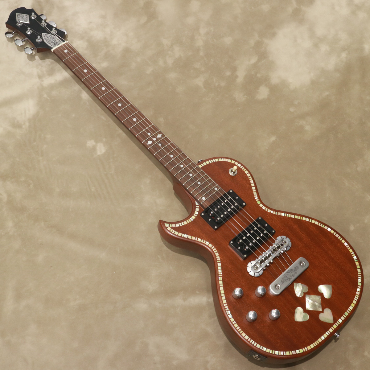 Zemaitis A24SU/LH NATURAL PEARL HEART（新品特価/送料無料）【楽器