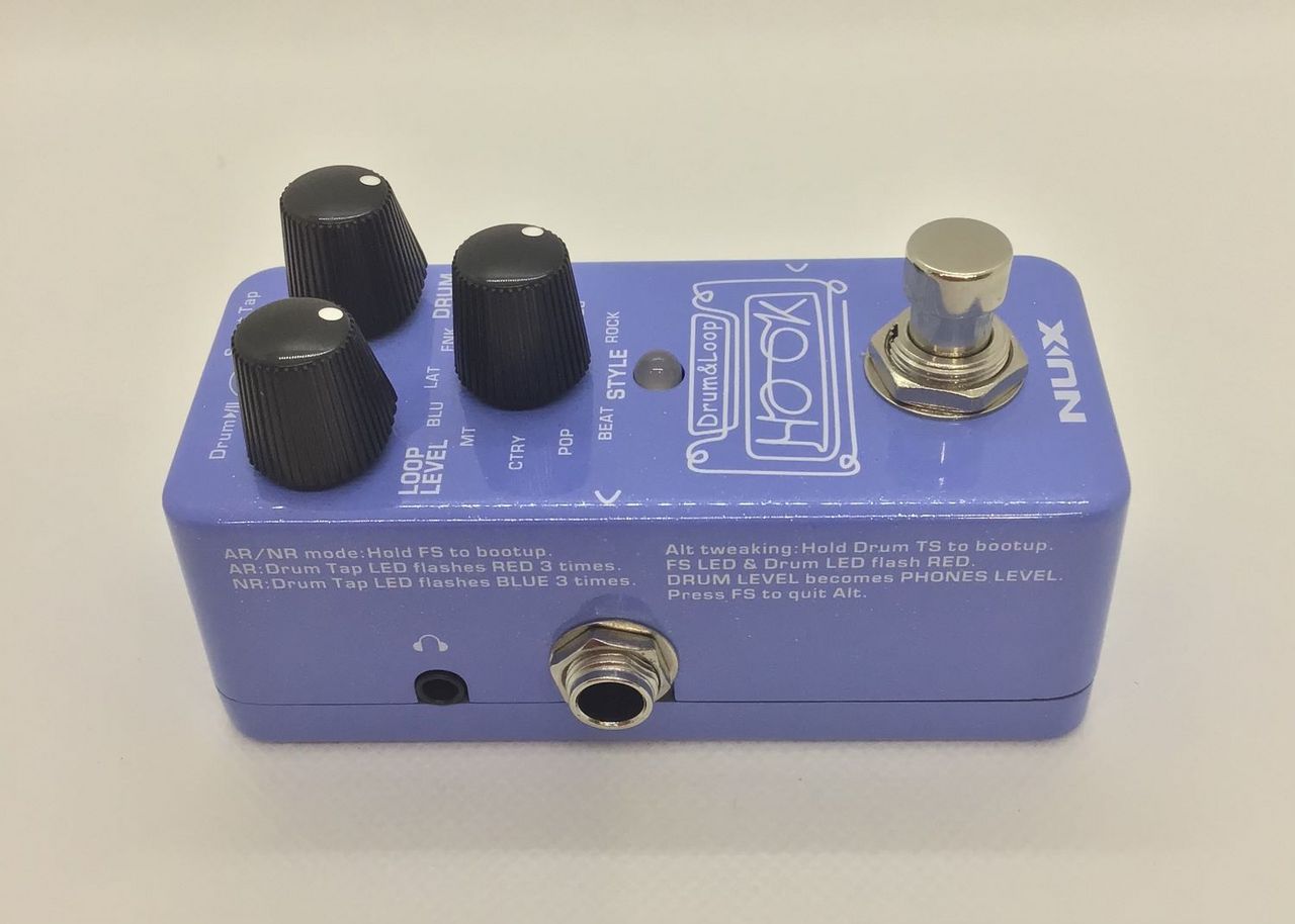 ルーパー　NUX NDL-3 HOOK ドラムループエフェクター Amazon.com: NUX NDL-3 HOOK Drum & Loop Mini Looper Pedal, 6