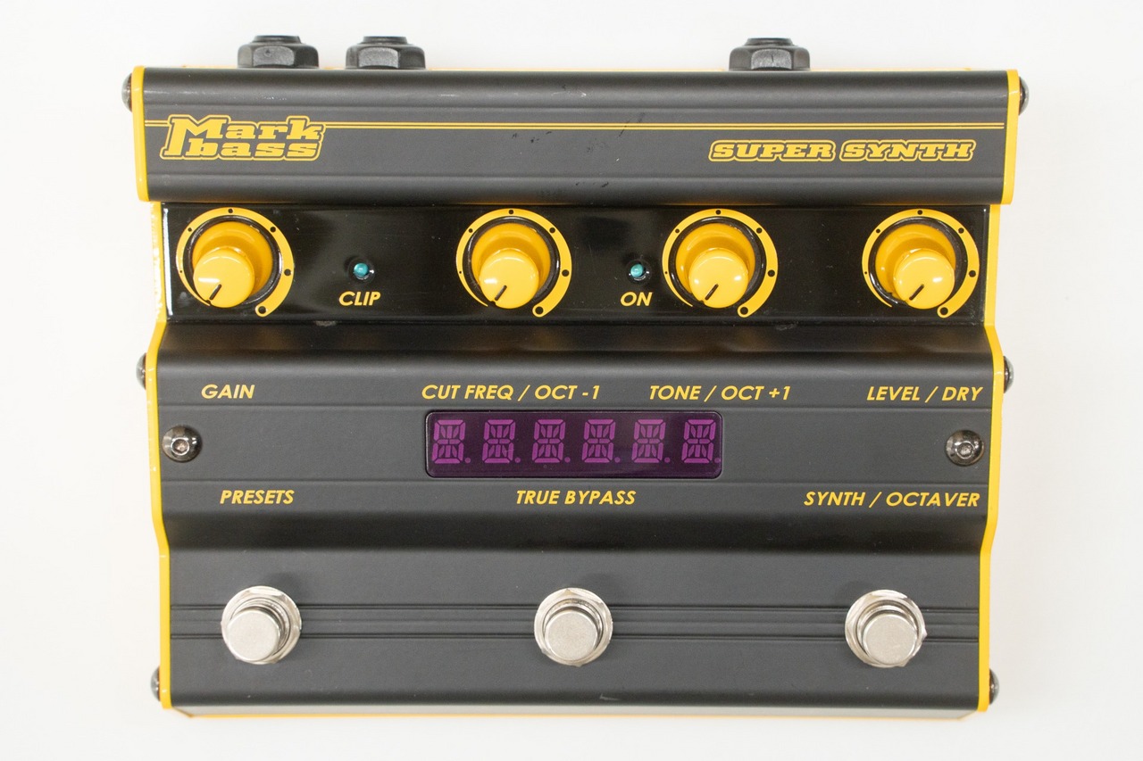 Markbass Super Synth エフェクター　専用アダプター付き ベース エフェクター MARKBASS Super Synth ベースエフェクター