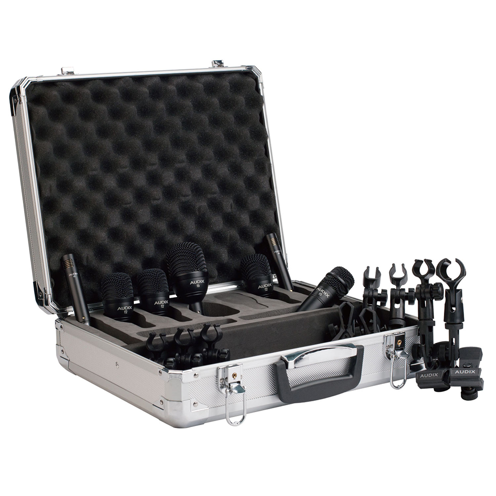 美品 AUDIX ダイナミックマイクセット AUDIX ドラムマイクセットレコーディング