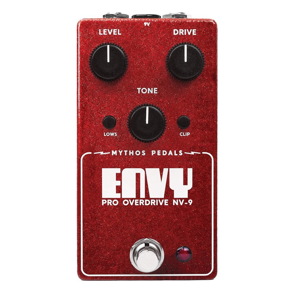 LOTUS PEDAL RED OVERDRIVE オーバードライブ One Controlの定番オーバードライブ、STRAWBERRY RED OVERDRIVE 4Kの新