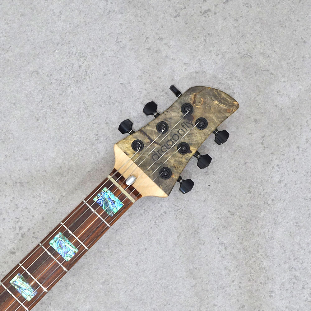 dragonfly BORDER 666 Custom Buckeye Burl/Ash Red Resin 【48