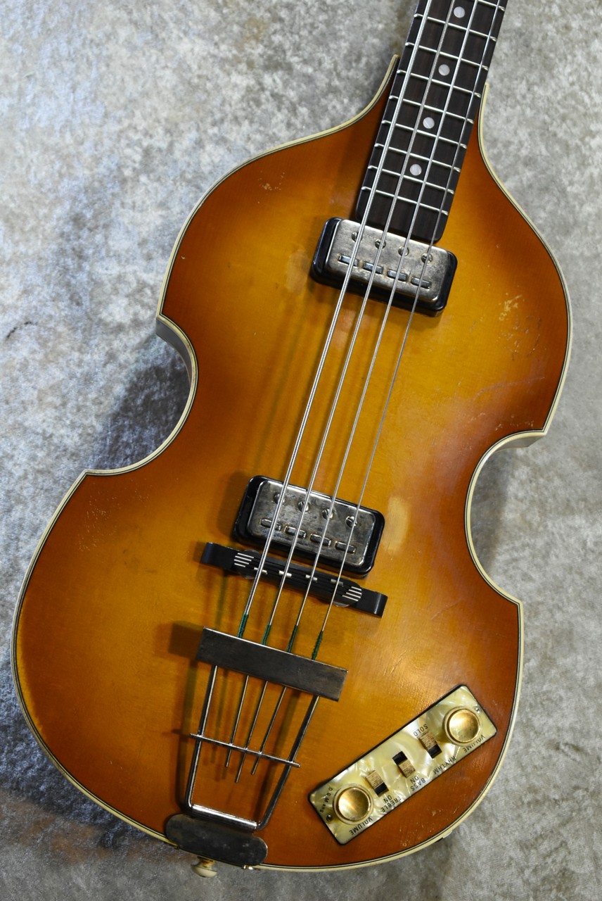 Hofner エレキギター 1887年からのモデル Hofner Violin Bass 63 