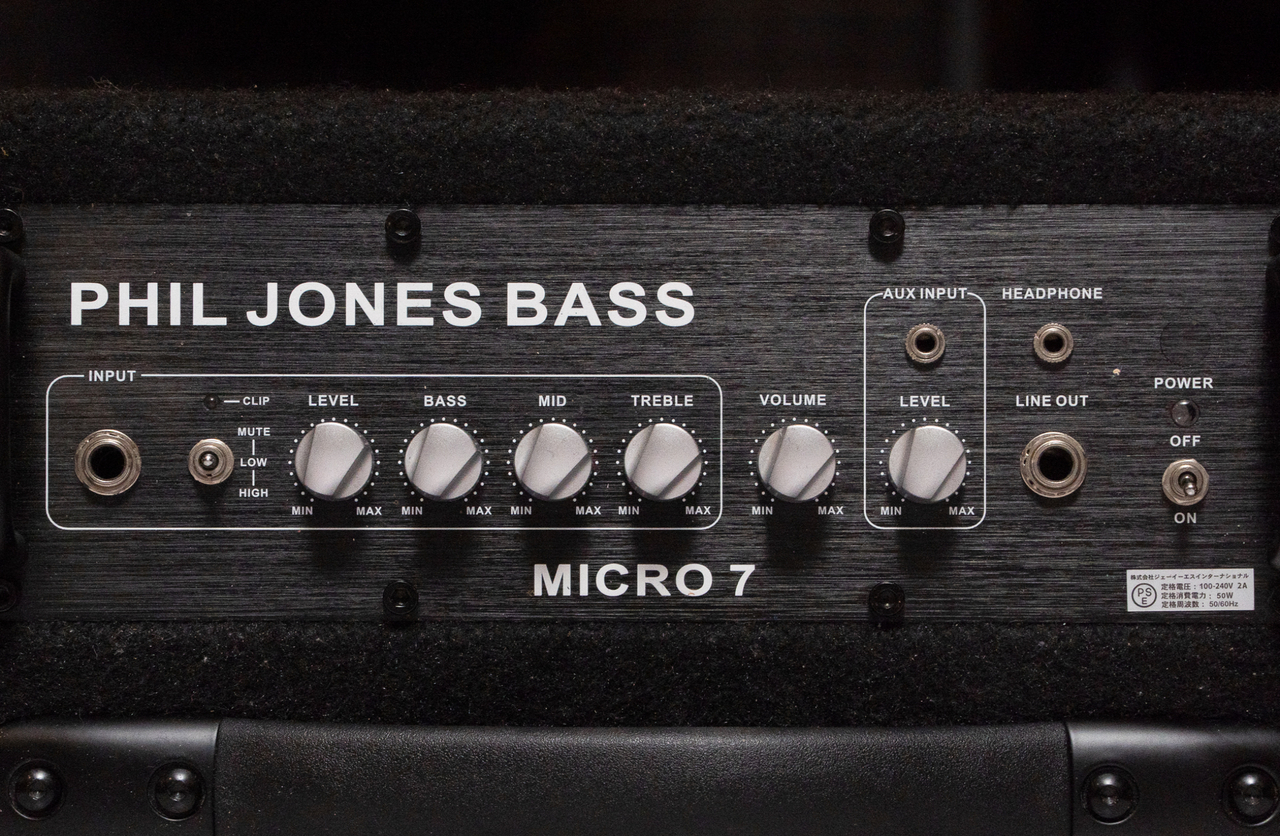 Phill Jones Bass (PJB) Micro7 Walnut Limited Model【GIB横浜