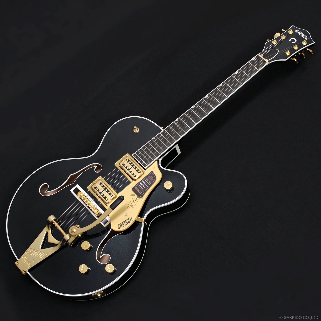 Gretsch Nashville Hollow Body with String-Thru Bigsby and Gold