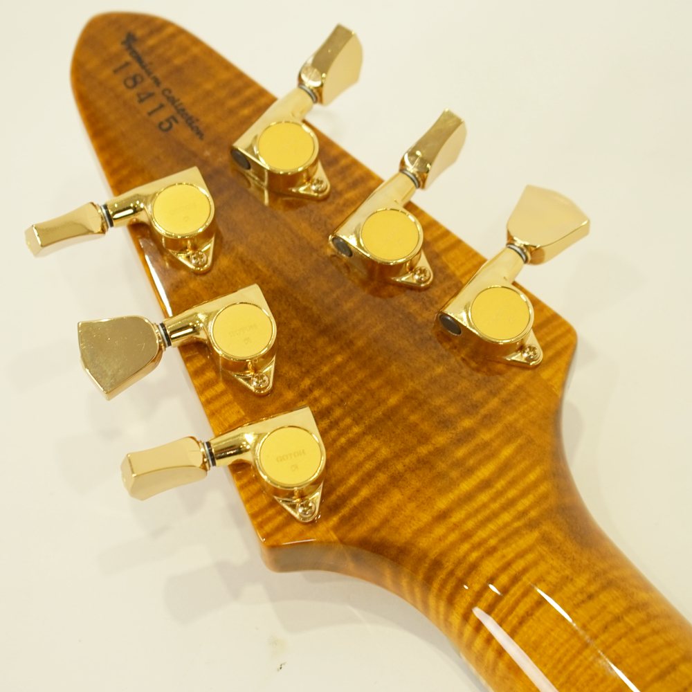 momose 【中古】 MFV-Premium/FT HB Flame Tochi フライングV