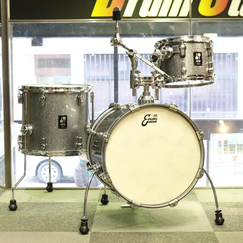 Sonor SN-AQ2SAF #TQZ [AQ2 SAFARI Shell Set /チタニウムクオーツ 