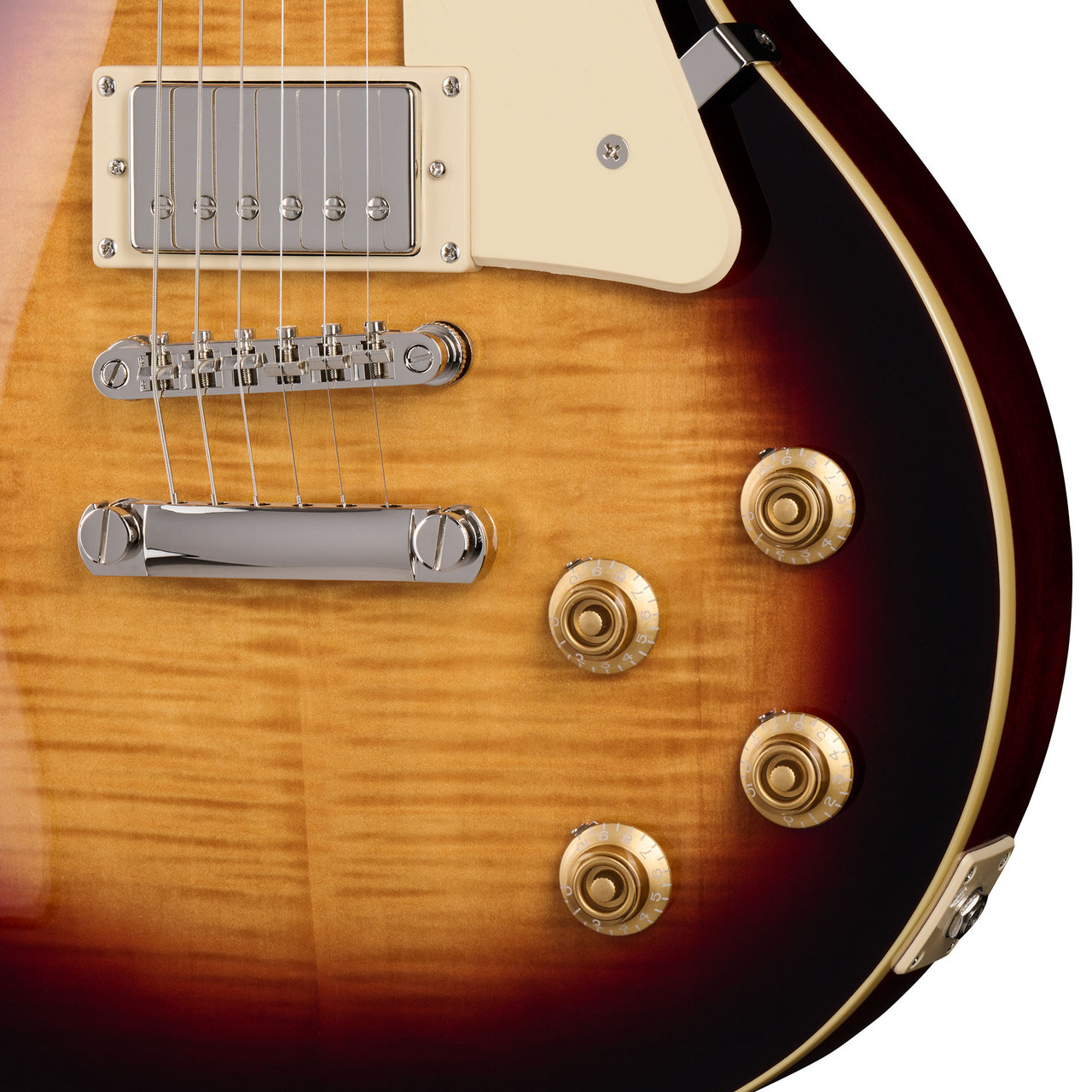 美品 即戦力】Epiphone レスポール Standardフレイムトップ