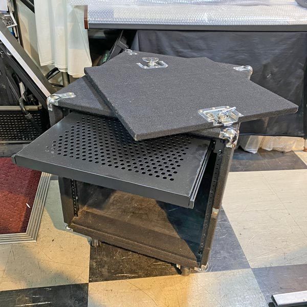 CPC10W 10Uラックケース 10U スタジオラック ① CLASSIC PRO CPC10W