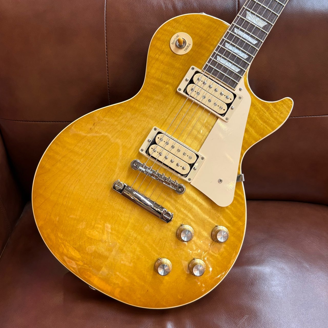 ち*ん様 最終値下げ　ベージュ ダブルブレスト36 Gibson Les Paul Standard '60s Double Trouble Vintage Honey Burst