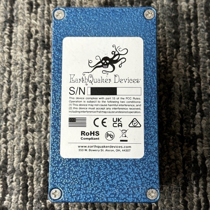EarthQuaker Devices Zoar【ディストーション】【MADE IN USA】（中古