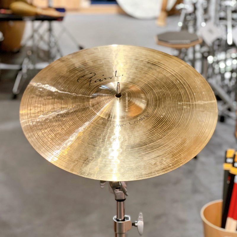 新作 The Signature 【USED】 PAiSTe Paiste 16 Crash Power Line その他