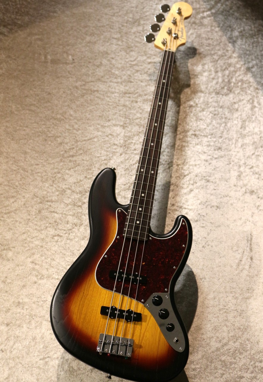Fender Made in Japan Limited Jazz Bass Raw Ash -3TS- #JD25006314